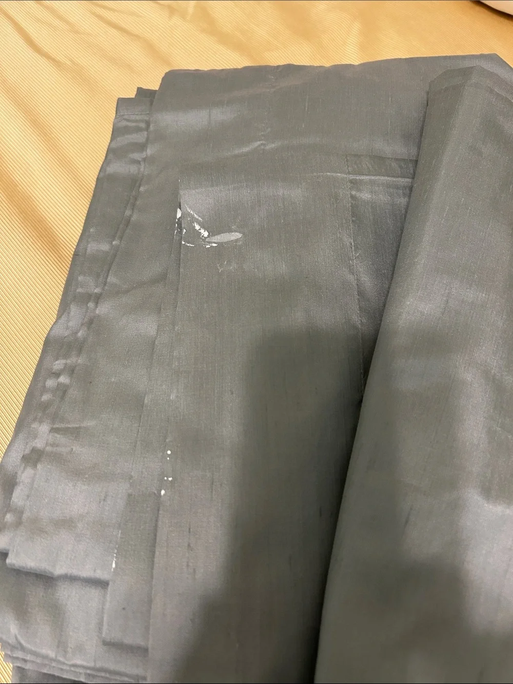 Pottery Barn Solid Sage Green Curtain Panels